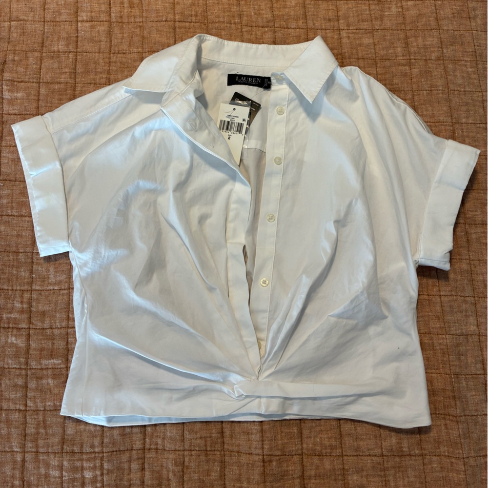 Cropped button top